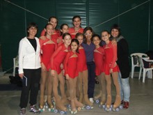 Sara Locandro con Silvia De Carli, Alessia Bonamassa e le loro ragazze